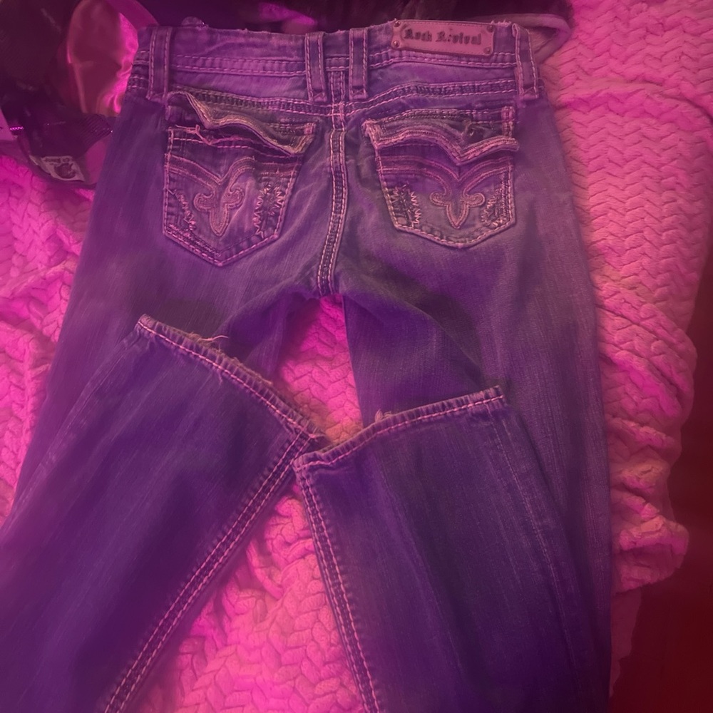Rock Revival Women's Blue Boot Cut Jeans